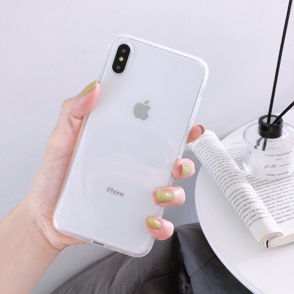 Candy Color Transparent iPhone Case