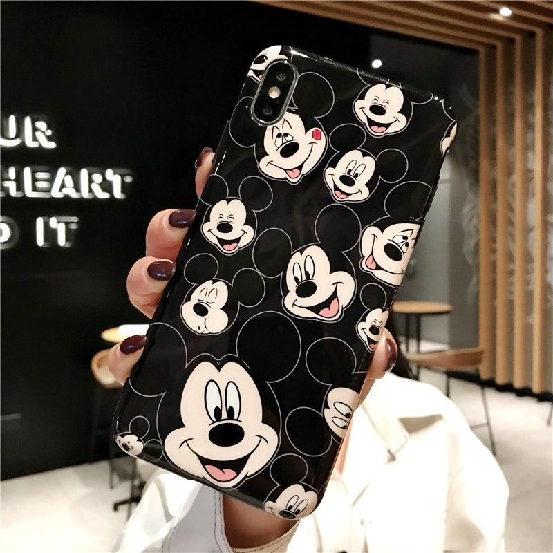 Mickey & Minnie Glossy iPhone Case