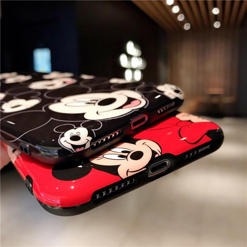 Mickey & Minnie Glossy iPhone Case