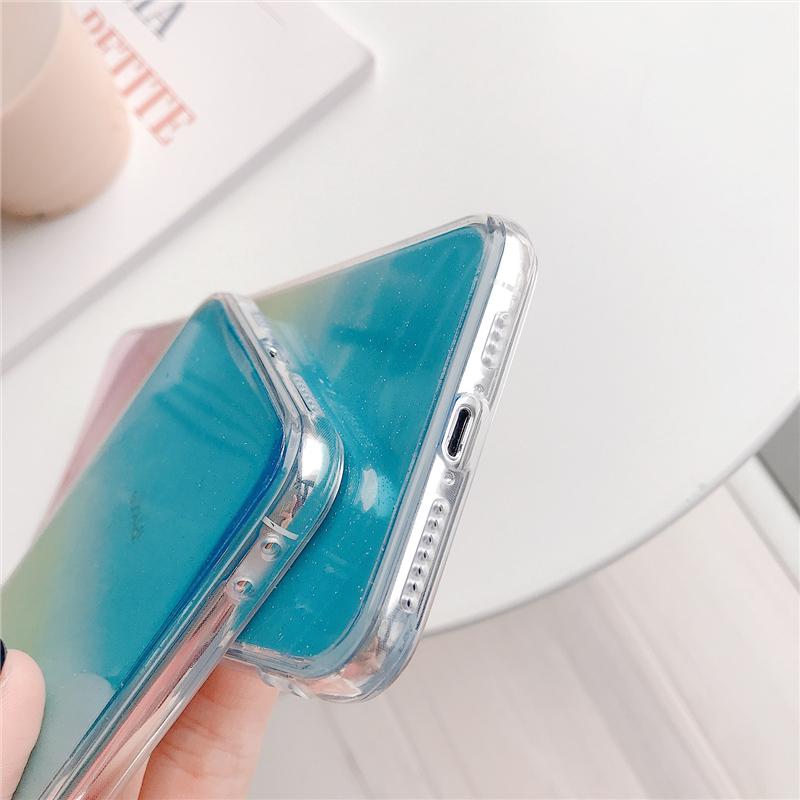 Rainbow Transparent iPhone Case