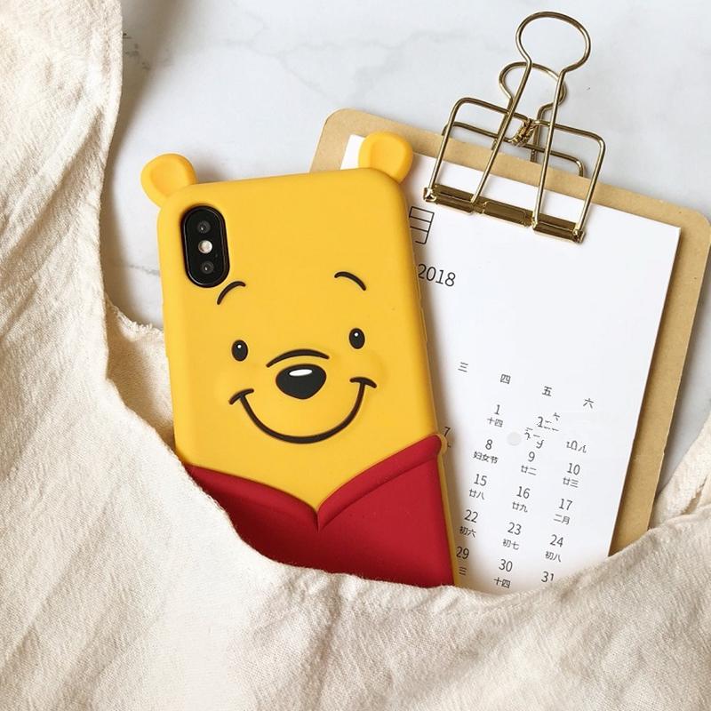 3D Winnie Pooh iPhone Case