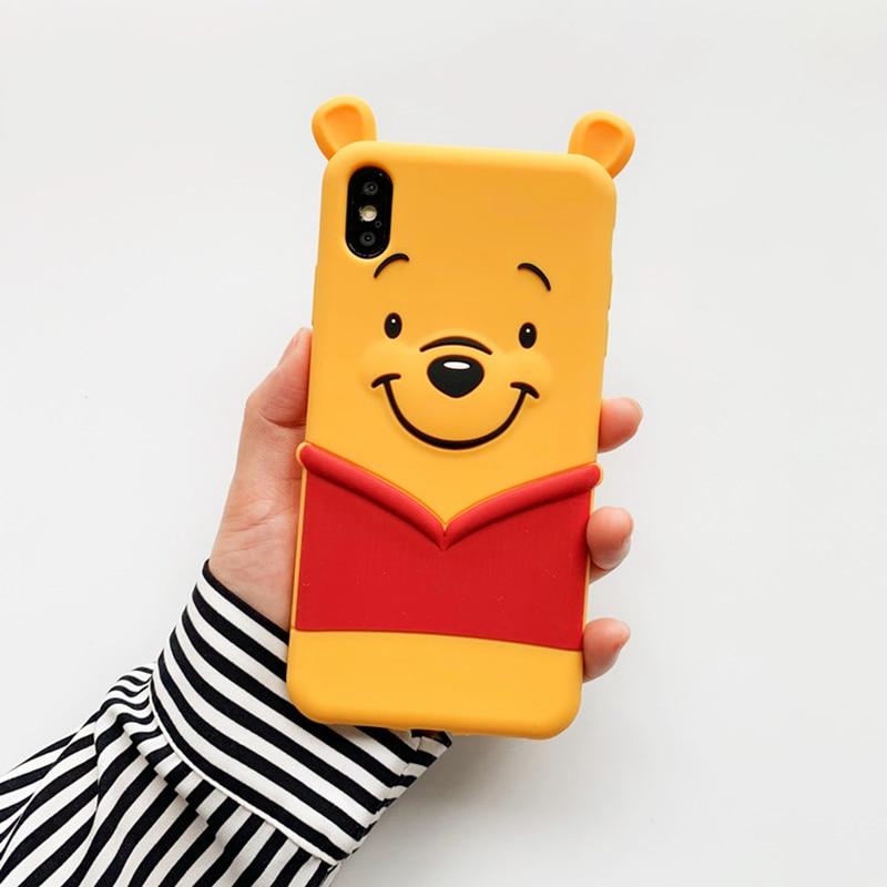 3D Winnie Pooh iPhone Case Mermaid Case 3D Winnie Pooh iPhone Case Mermaid Case