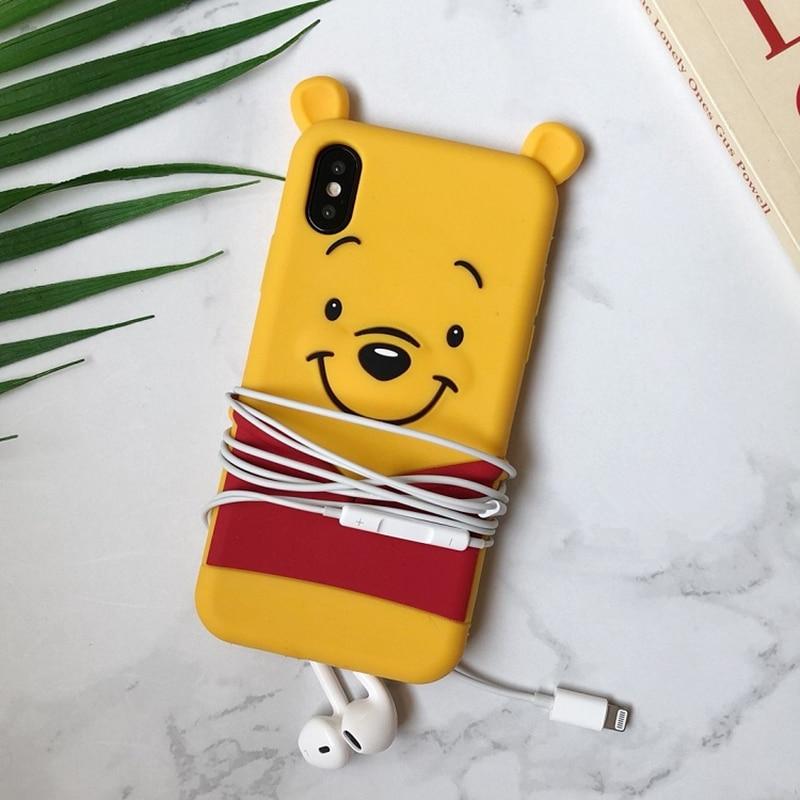 3D Winnie Pooh iPhone Case