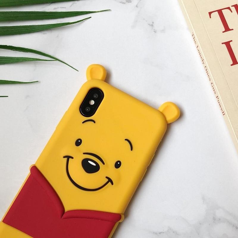 3D Winnie Pooh iPhone Case