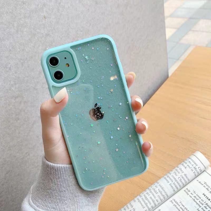 Candy Color Glitter iPhone Case